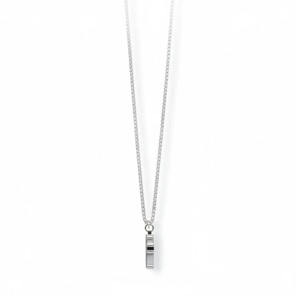 Collana uomo Tempo A Tempo 2Jewels in acciaio ipoallergenico con ciondolo a croce dal design casual e minimalista