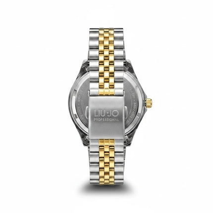 Orologio da uomo Liu Jo TLJ2294 Interest in acciaio bicolore argento e oro, con chiusura a deployante.
