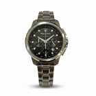 Orologio Maserati Successo da uomo in acciaio grigio gun-metal con quadrante nero, cronografo e data.