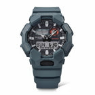 Orologio uomo Tempo A Tempo Casio G-Shock GA-010-2AER in resina verde petrolio con quadrante analogico-digitale