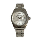 Tempo A Tempo Philip Watch Caribe Donna 31mm white mother-of-pearl dial, stainless steel bracelet, date display, water resistant 100m.