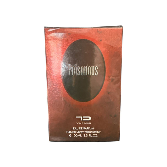 Confezione sigillata del profumo donna Tom & Darin Poisonous Eau de Parfum 100ml, disponibile su Tempo A Tempo.