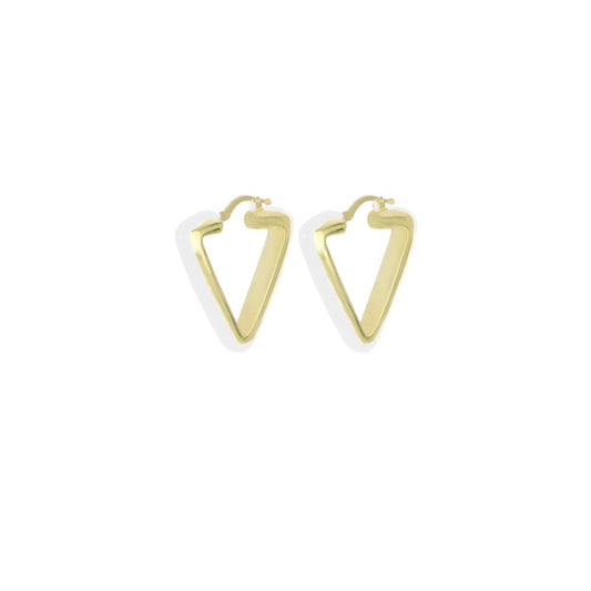 ORECCHINI IN ARGENTO 925 PER DONNA CON BANDA SMALTATA