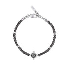 Bracciale Uomo 2Jewels 231965 Acciaio Ematite Grigia Regolabile