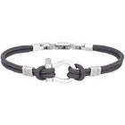 Bracciale Uomo 2Jewels 231979 Nylon Acciaio Nero Urban