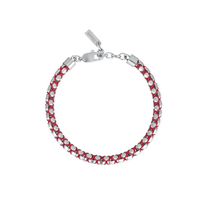 Bracciale Uomo 2Jewels Acciaio 316L Nylon Colorato Sportivo Anallergico 232184