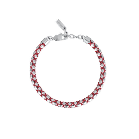 Bracciale Uomo 2Jewels Acciaio 316L e Nylon Colorato - Design Sportivo