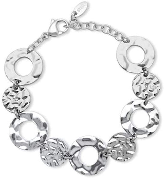 2JEWELS BRACCIALE IN ACCIAIO PER DONNA CON CRISTALLI 232234