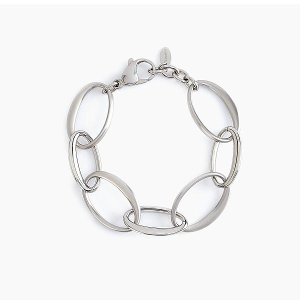 Bracciale Donna 2Jewels Acciaio Catena Ovale Minimal Elegante Regolabile