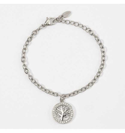 2JEWELS BRACCIALE IN ACCIAIO CON CIONDOLO ALBERO DELLA VITA 232293