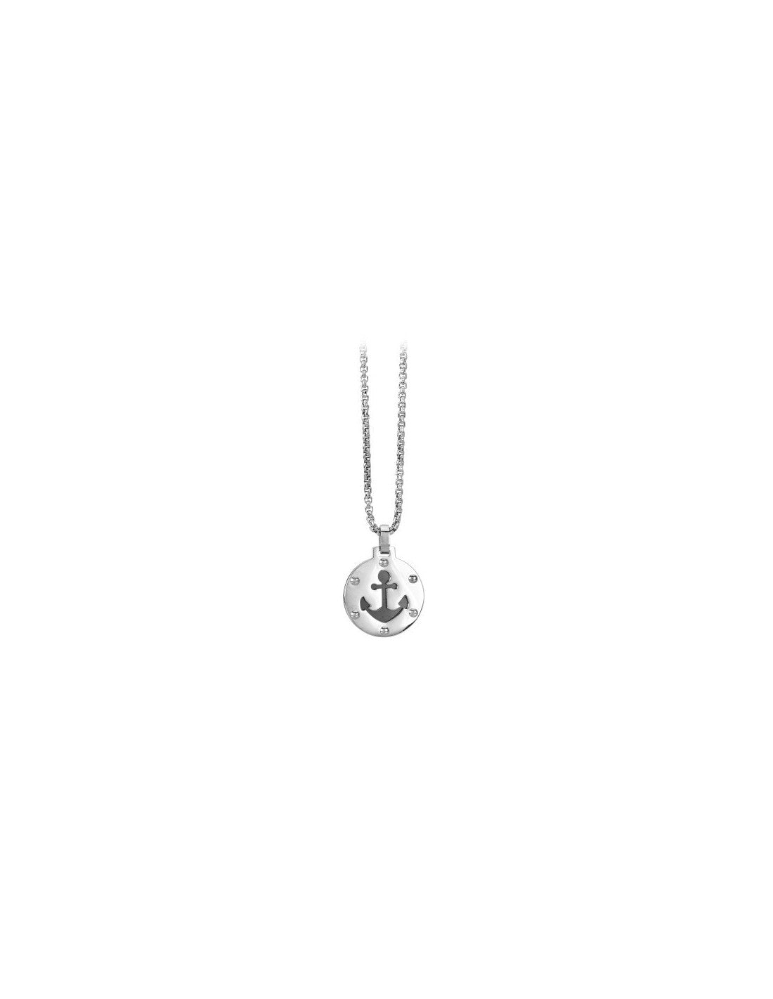 2jewels collana girocollo con ciondolo in acciaio per uomo 251390