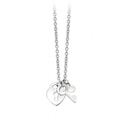 Collana Donna 2Jewels 251427 Acciaio Perla Coltivata Elegante Anallergica