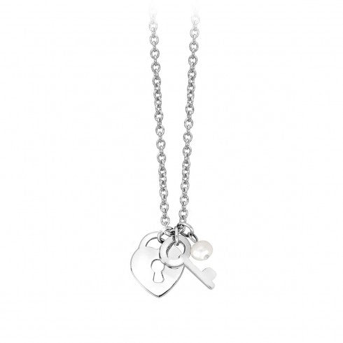 Collana Donna 2Jewels 251427 Acciaio Perla Coltivata Elegante Anallergica