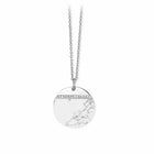 Collana Donna 2Jewels 251473 Acciaio Ciondolo Aulite Bianca Pietra Naturale