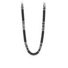 Collana Uomo 2Jewels 251646 Acciaio Nero Ematite Cristalli