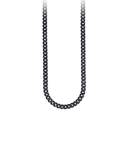 Collana in acciaio 316L ip nero antiallergico catena 2JEWELS uomo