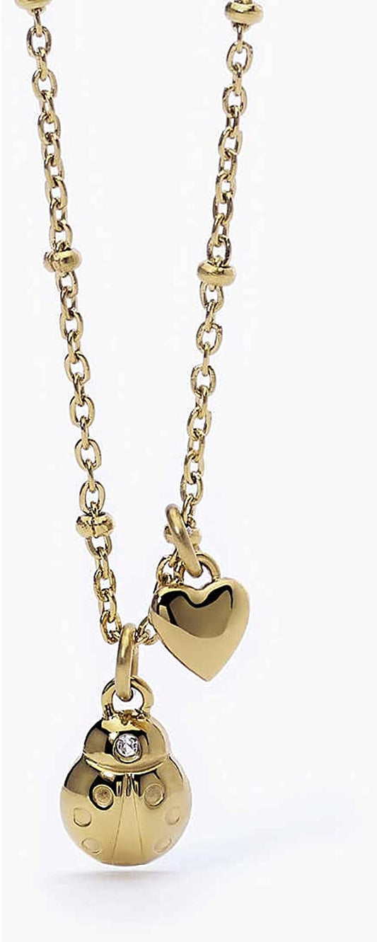 GIROCOLLO IN ACCIAIO 316L E PVD GOLD 2JEWELS Donna Sottocosto