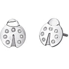 Orecchini Lobo Donna 2Jewels 261241 Acciaio Coccinella Portafortuna