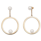 Orecchini Cerchio Donna 2Jewels 261247 Acciaio Oro Shell Pearl