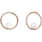 Orecchini Donna 2Jewels 261273 Cerchio Rosé con Perla