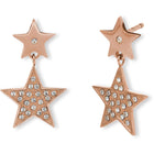 Orecchini Donna 2Jewels 261332 Acciaio PVD Rose Gold Cristalli Stella