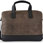 Borsa Ufficio Uomo Police PT422137 Pelle Scamosciata Notebook