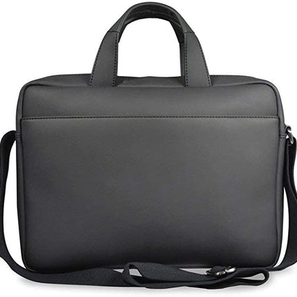 Nuovo Borsa Ufficio Uomo Ecopelle Nera Tracolla PT432191 Lavoro Notebook