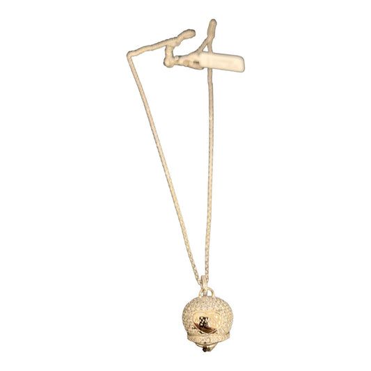 AMEN collana girocollo ciondolo campanella e zirconi bianchi cod.CLPZBB