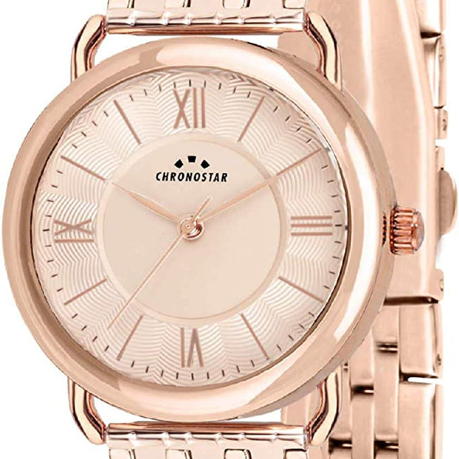 Orologio Donna Chronostar Acciaio Rosé Gold Quarzo 39x34mm R3753274502