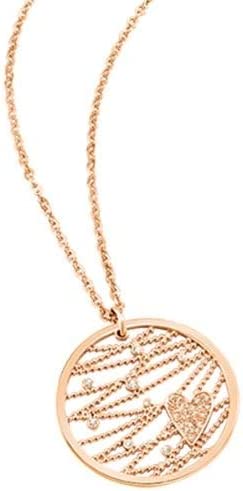 Collana Donna Morellato Acciaio Rosé Cuore Cristalli Cuoremio SADA01