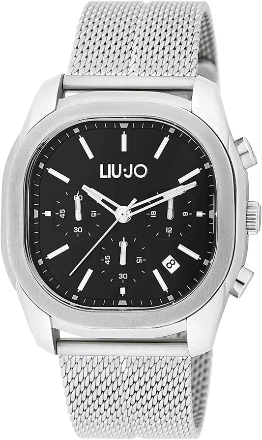 Liujo Orologio Cronografo al Quarzo in Acciaio Per Uomo TLJ1644